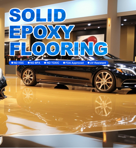100% Solid Epoxy Floor