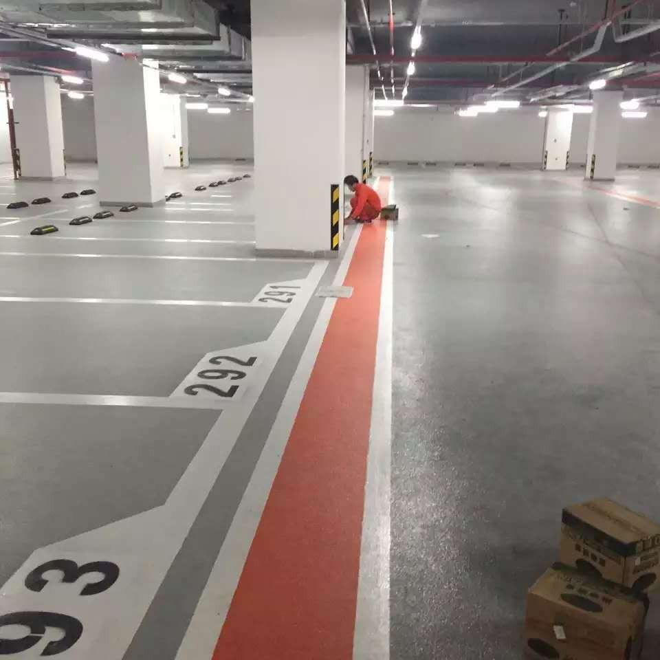 Epoxy Resin Flooring for Car Parking