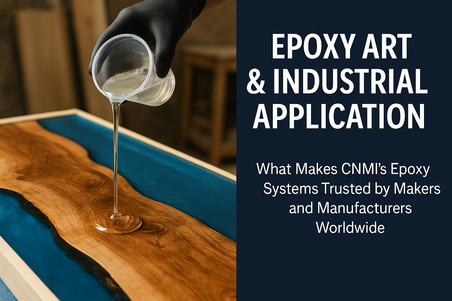 What Makes CNMI’s Epoxy Systems Trusted by Makers and Manufacturers Worldwide
