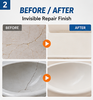 Tile Repair Kit for Ceramic & Porcelain | Bathtub Sink Crack Repair Adhesive | Fiberglass Tub Repair Kit OEM