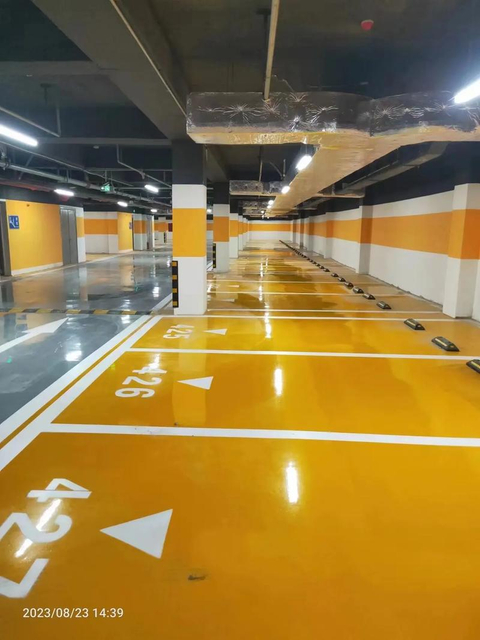 Epoxy Resin Flooring for Car Parking