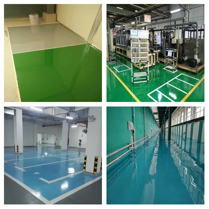 Epoxy Resin Solid Flooring for Warehouse