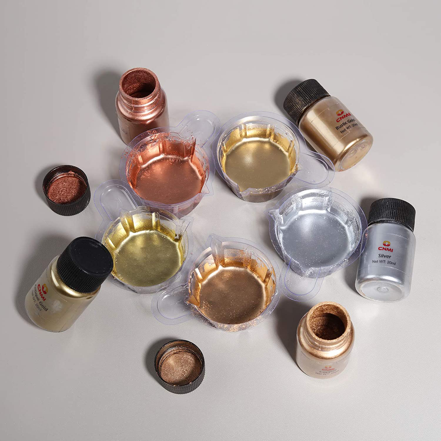 CNMI Metallic Pigment for Jewelry Art Epoxy Resin Mica Pigment Powder Pearl Pigment