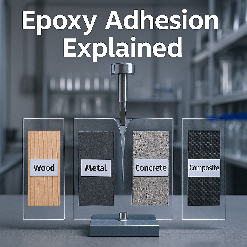 Epoxy Adhesion Explained: How CNMI Engineers Strong Bonding to Wood, Metal, Concrete, and Composites