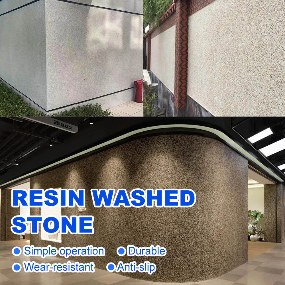 CNMI Inorganic Dry Powder Resin Washed Stone