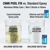 CNMI Waterproof Underwater Pool Repair Epoxy Putty Stop Leak Sealing Stick for Swimming Pool Skimmer Tile Crack Spa