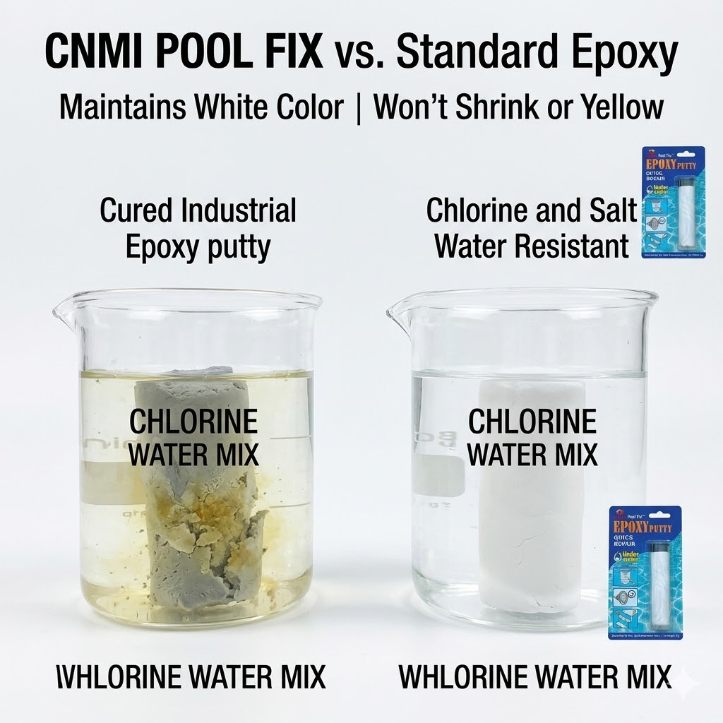 CNMI Waterproof Underwater Pool Repair Epoxy Putty Stop Leak Sealing Stick for Swimming Pool Skimmer Tile Crack Spa