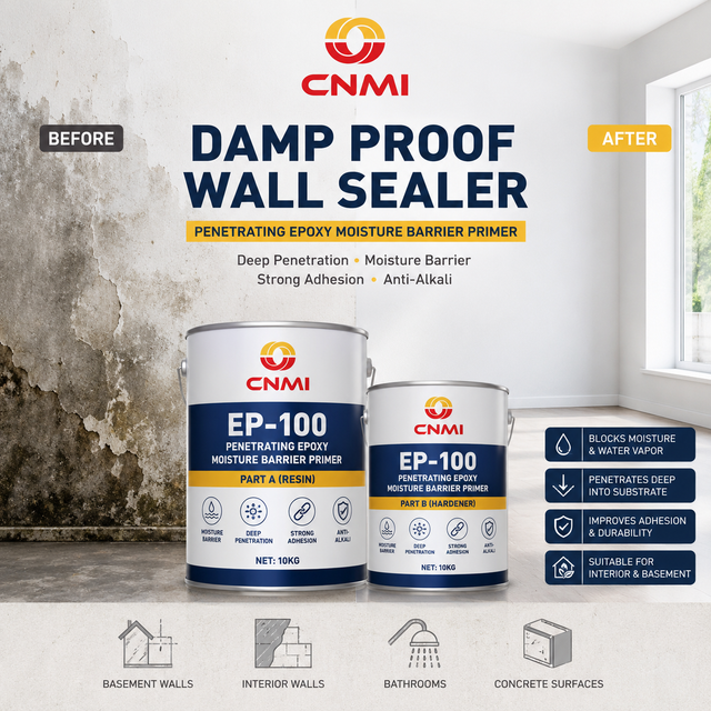 EP-100 Low Viscosity Damp Proof Penetrating Epoxy Primer|CNMI