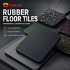 25mm Shock-absorbing Gym Rubber Mats Anti Slip Flooring | CNMI