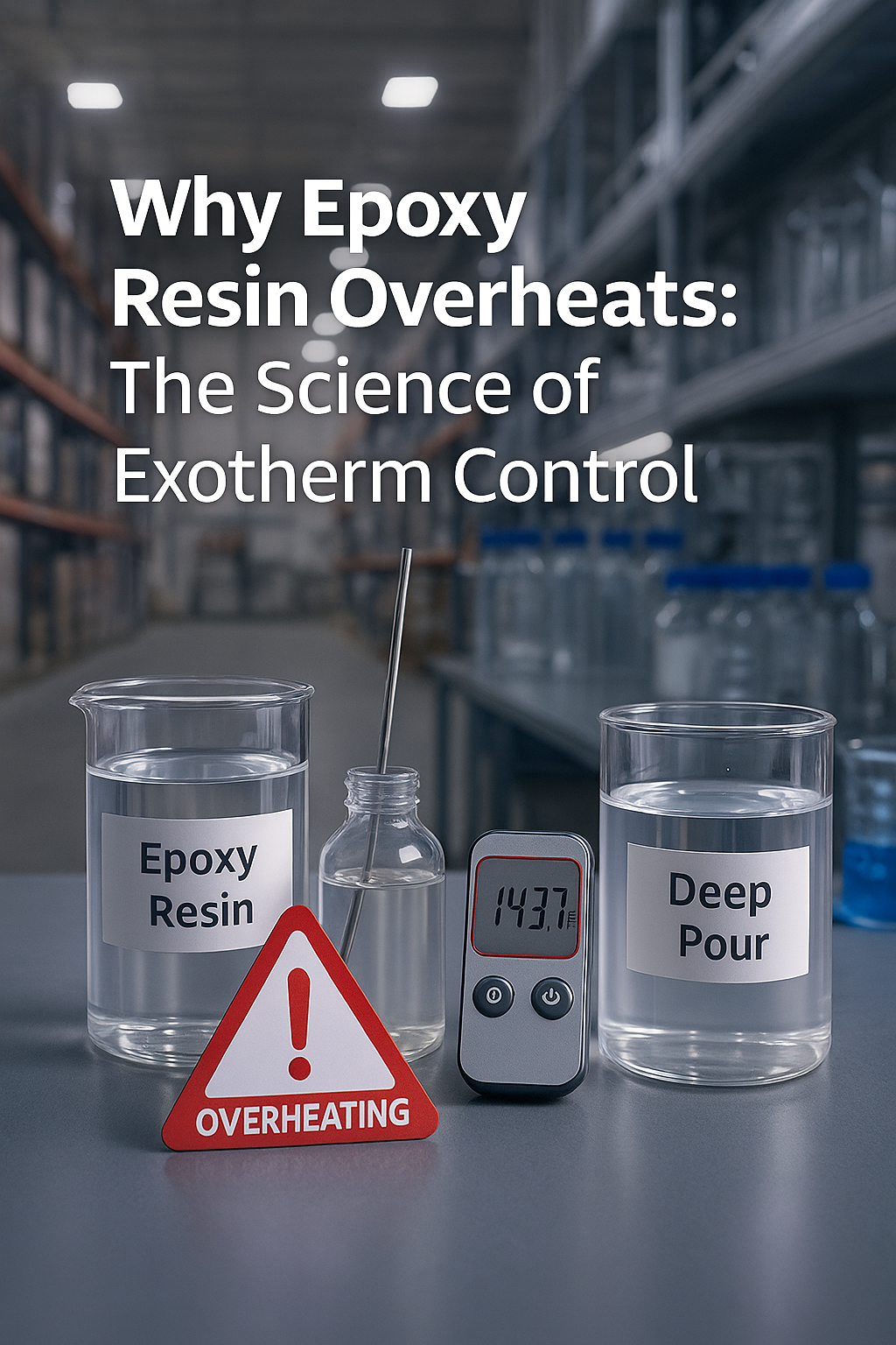 Why Epoxy Resin Overheats: The Science of Exotherm Control and How CNMI Prevents Thermal Failure