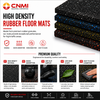 10mm Shock-absorbing Gym Rubber Mats Anti Slip Flooring | CNMI