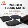 20mm Shock-absorbing Gym Rubber Mats Anti Slip Flooring | CNMI