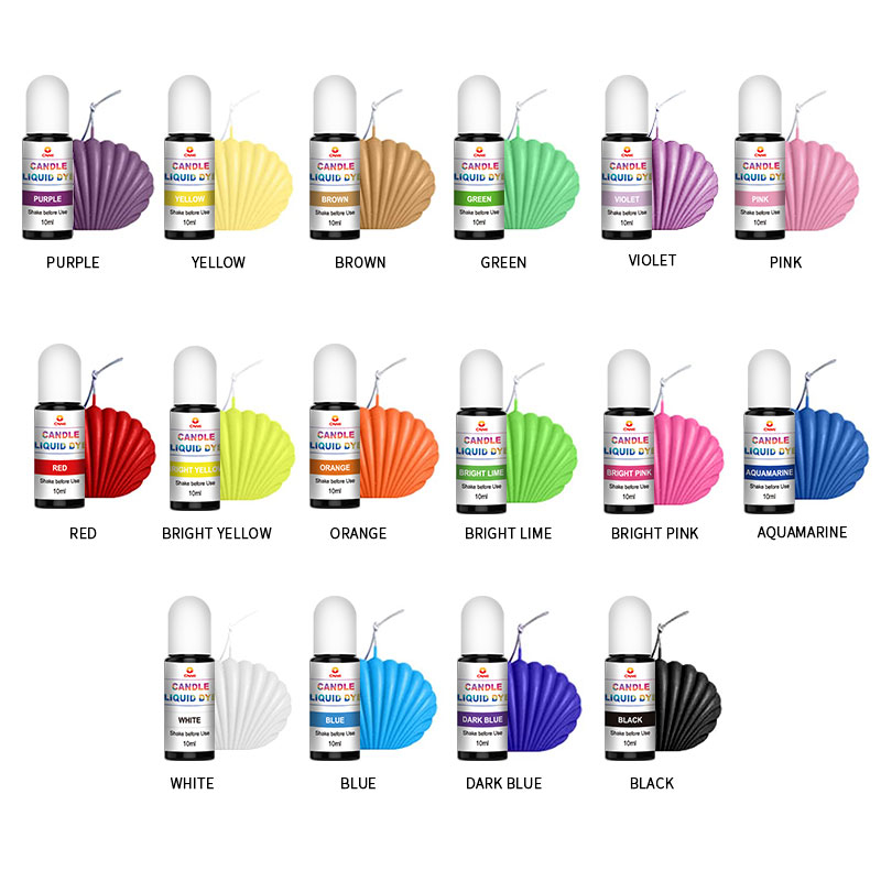 CNMI liquid ink Candle Dye for handmade diy kit 