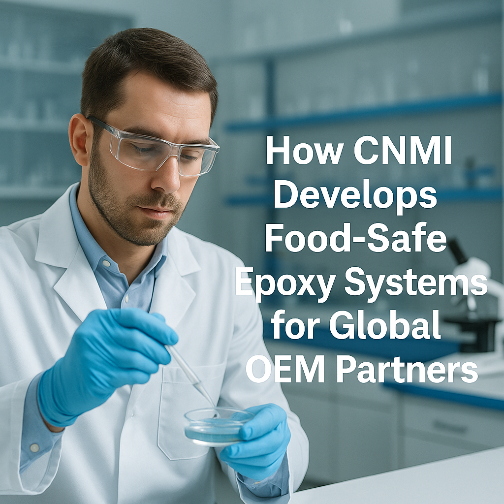 How CNMI Develops Food-Safe Epoxy Systems for Global OEM Partners