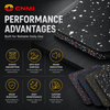 25mm Shock-absorbing Gym Rubber Mats Anti Slip Flooring | CNMI