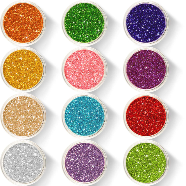 Glitter Color Pigments For Eyeshadow Makeup Nail Art Pigment