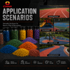 5% EPDM Rubber Granules for Sports Flooring and Playground Surfaces|&nbsp;CNMI