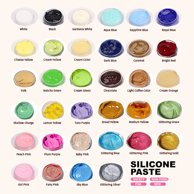  Silicone Color Paste