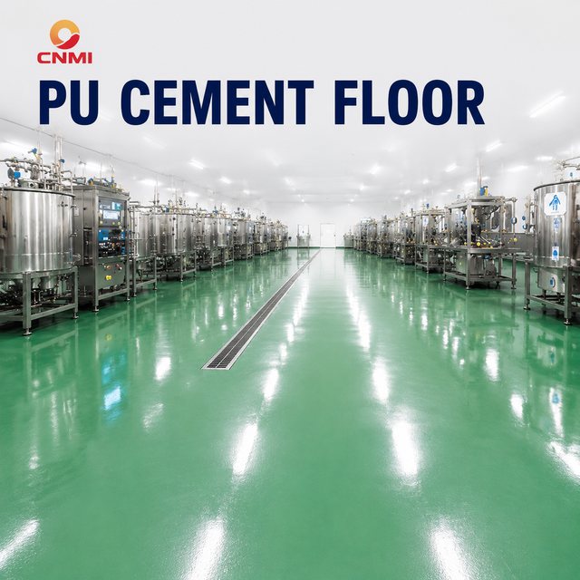 Polyurethane Cement Flooring for Food Factory | CNMI