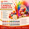High Concentration Transparent Liquid Candle Dye for Candle Colorant | CNMI