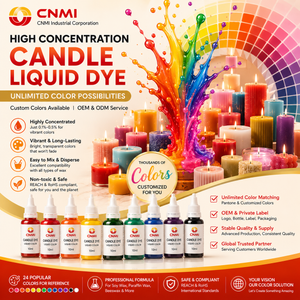 High Concentration Transparent Liquid Candle Dye for Candle Colorant | CNMI
