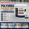 7:1 Polyurea Colored Sand Flooring Kit Fast Cure UV Resistant|CNMI