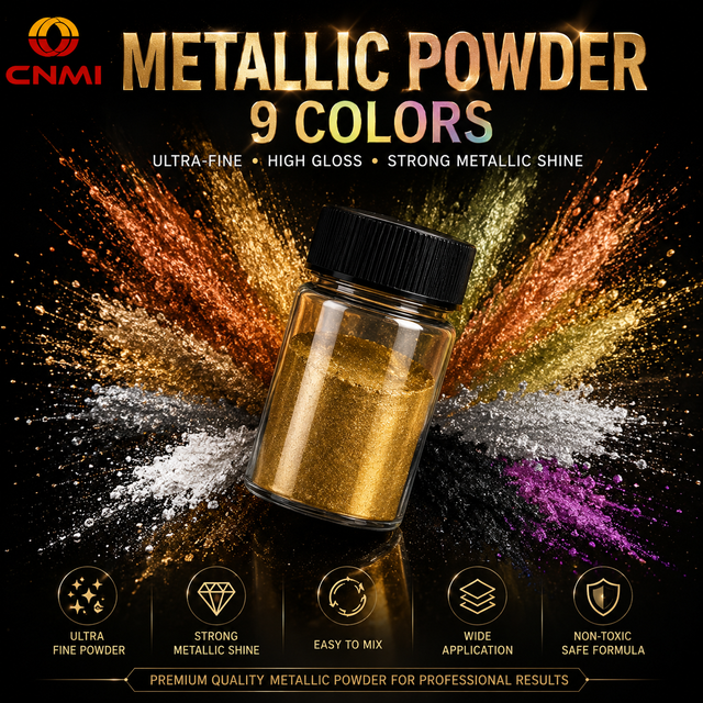 10-60μm hoogglans UV-bestendig metaalpoeder Premium pigment | CNMI&nbsp;