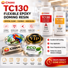 TC130 2:1 Crystal Clear Flexible Epoxy Doming Resin|CNMI