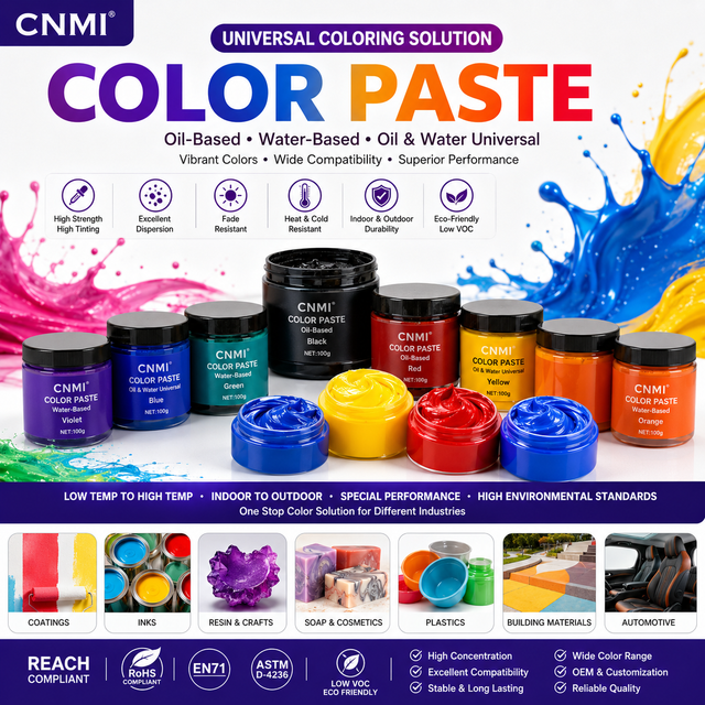 CNMI Farbpaste, fl&uuml;ssige Epoxidharzfarbe zum Bemalen von handgefertigten Kunsthandwerks-Pigmentb&ouml;den