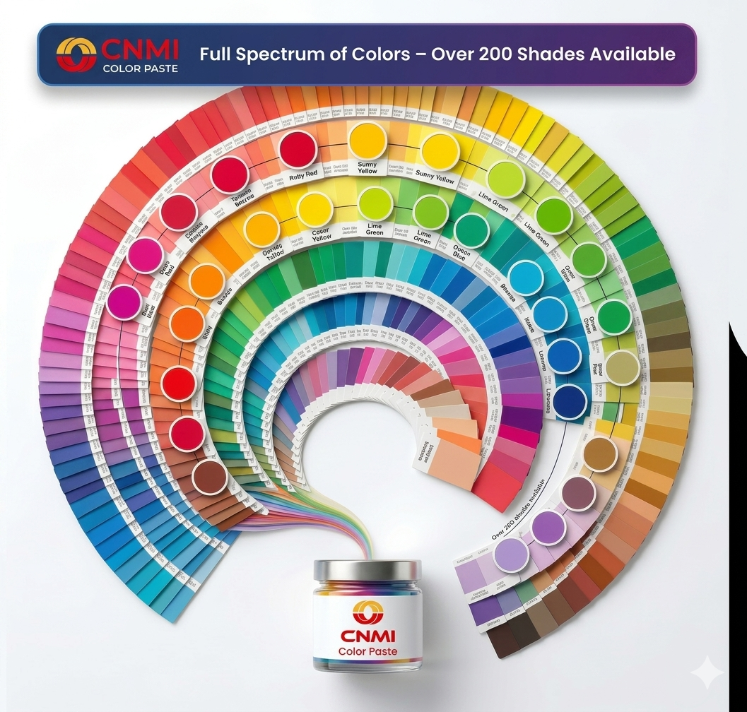Universal Color Paste High Concentration Pigment for Resin Craft Floor Coating| CNMI