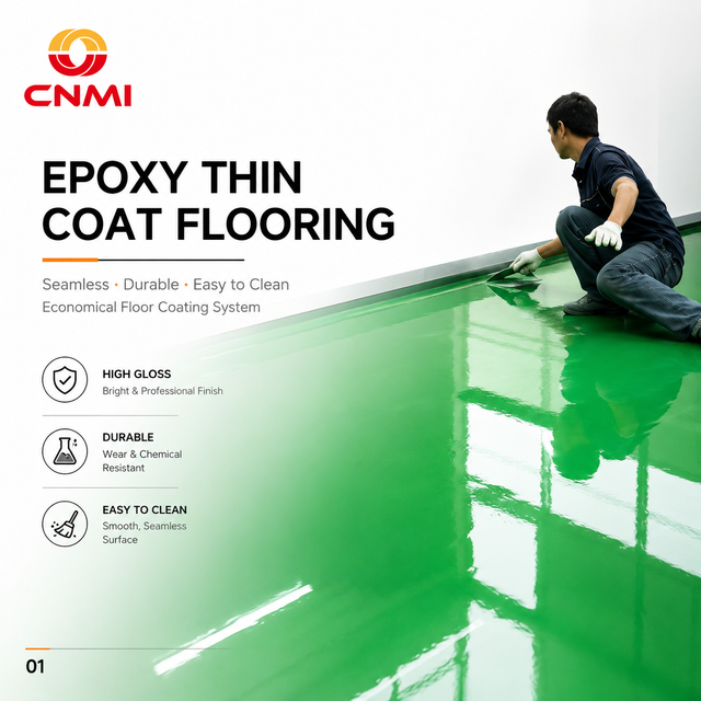 Epoxy Thin Coating for Warehouse Factory｜CNMI