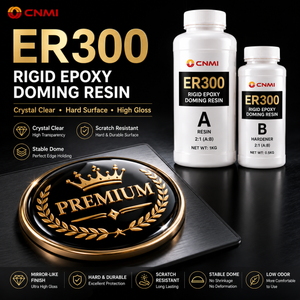 ER300 2:1 Crystal Clear Rigid Epoxy Doming Resin|CNMI
