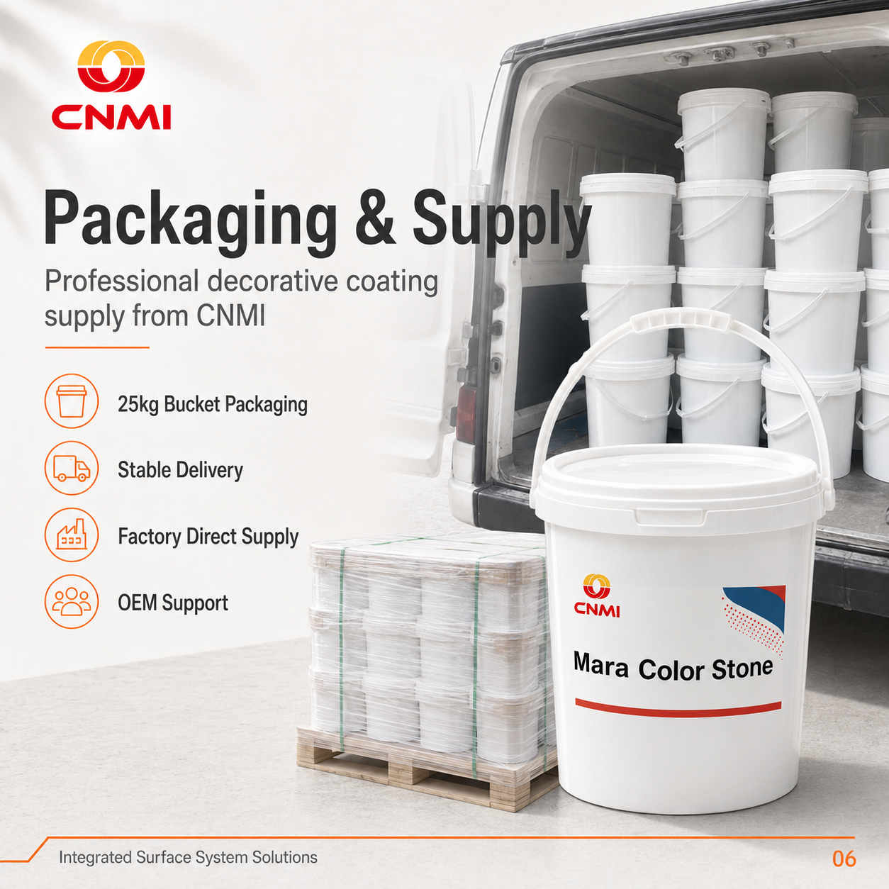Mara Colored Stone Wall Coating for Interior & Exterior Wall | CNMI