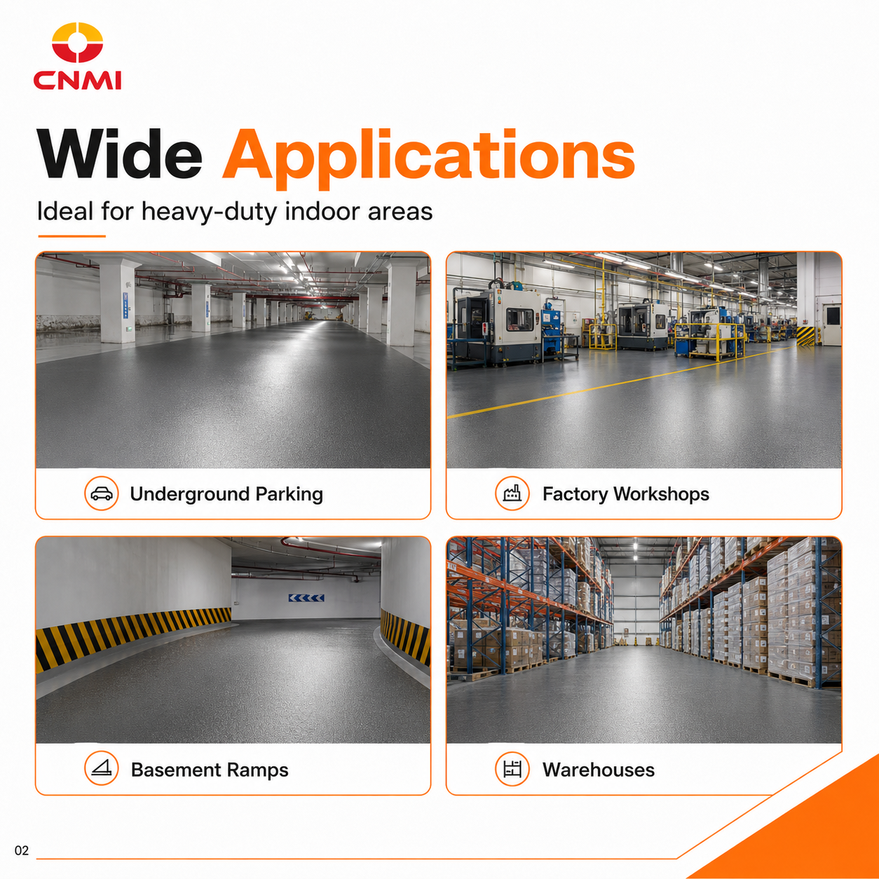 CNMI Epoxy Anti Slip And Super Wear-resistant